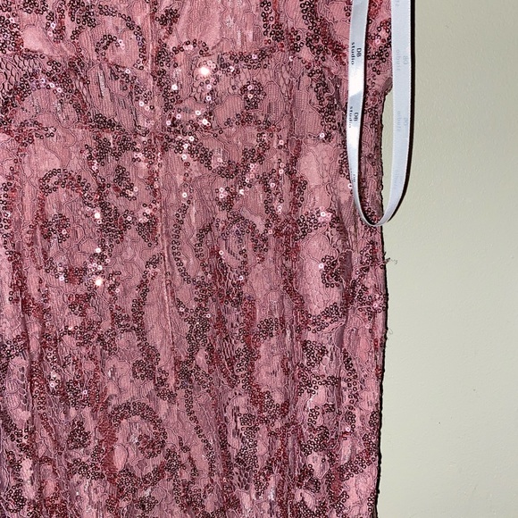 Pink Formal Dress In A Size 10 From David’s Bridal - Picture 6 of 9
